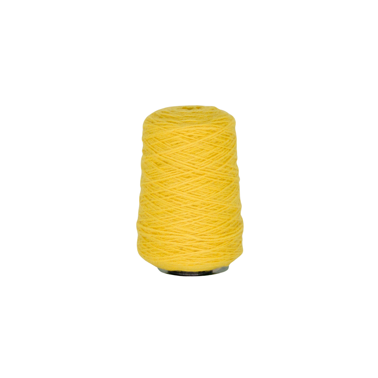 Yellow 100% Wool Tufting Yarn On Cone (3J01) - Tuftingshop