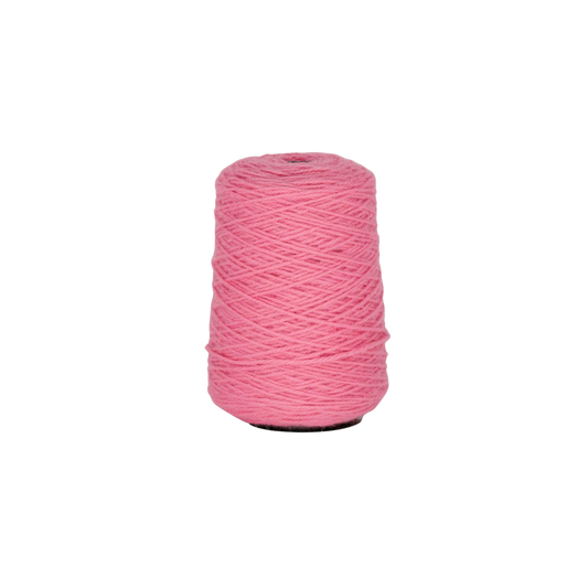 Candy pink 100% Wool Tufting Yarn On Cone (806c) - Tuftingshop
