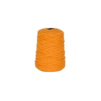 Orange 100% Wool Tufting Yarn On Cone (313) - Tuftingshop