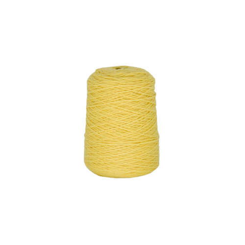 Illuminating yelllow 100% Wool Tufting Yarn On Cone (447) - Tuftingshop
