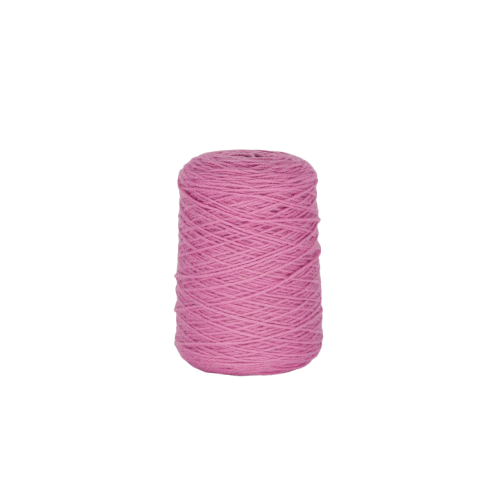 Rose pink 100% Wool Tufting Yarn On Cone (485) - Tuftingshop
