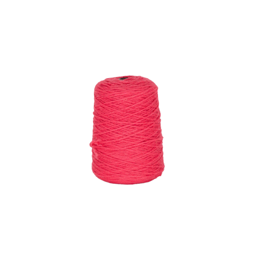 Strawberry 100% Wool Tufting Yarn On Cone (4E08) - Tuftingshop