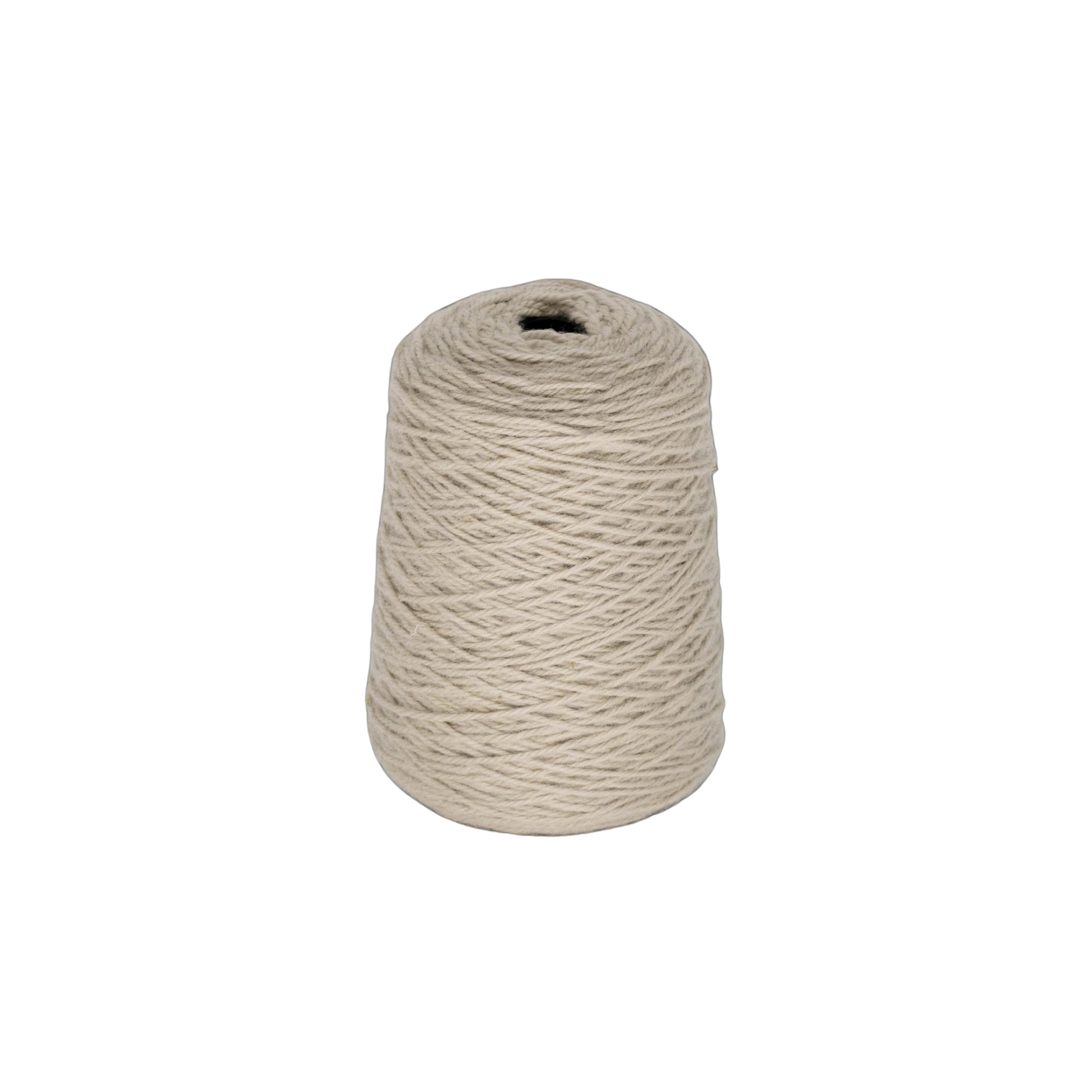 Silk grey 100% Wool Tufting Yarn On Cone (AD10) - Tuftingshop