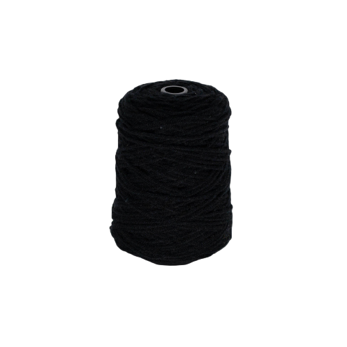 Black Acrylic Yarn 3/4.2NM 320 gram - Tuftingshop