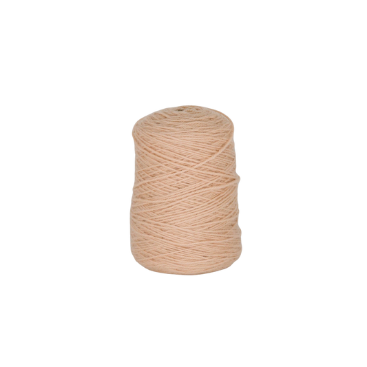 Warm ivory 100% Wool Tufting Yarn On Cone (368) - Tuftingshop