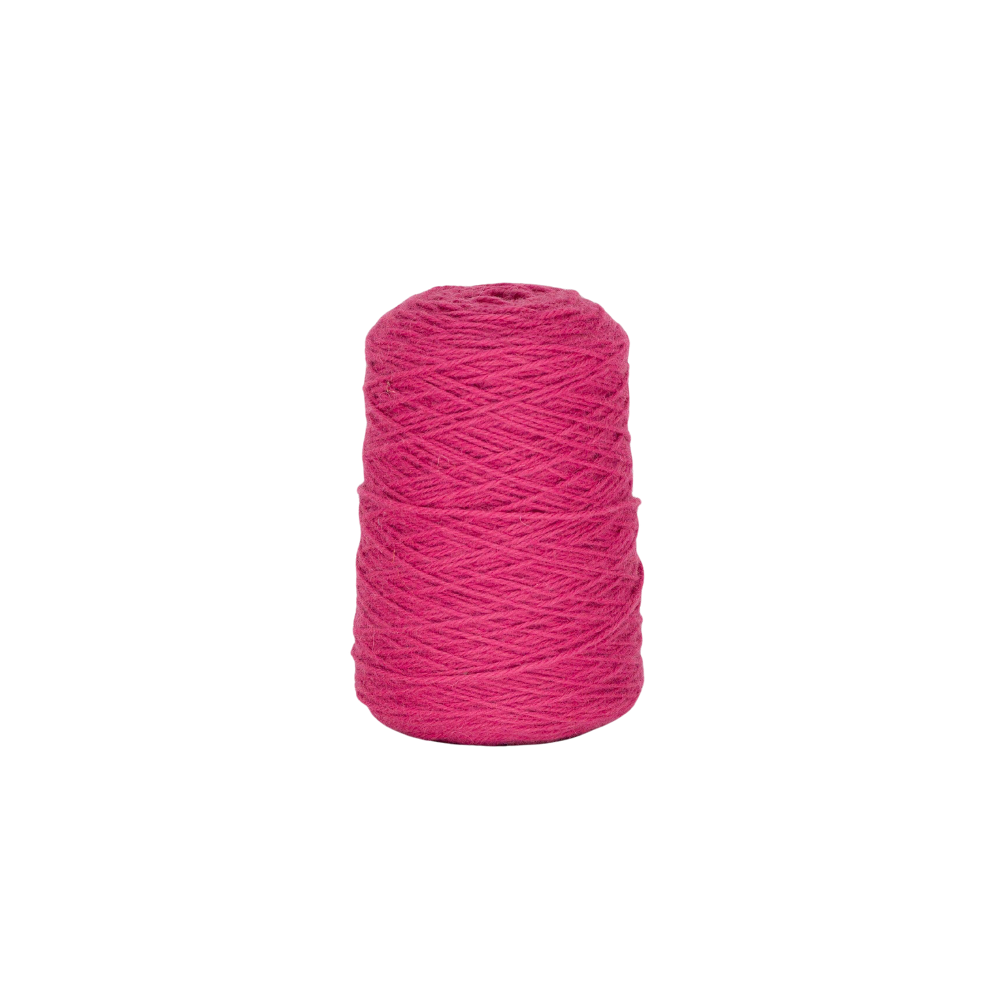 Raspberry 100% Wool Tufting Yarn On Cone (464) - Tuftingshop