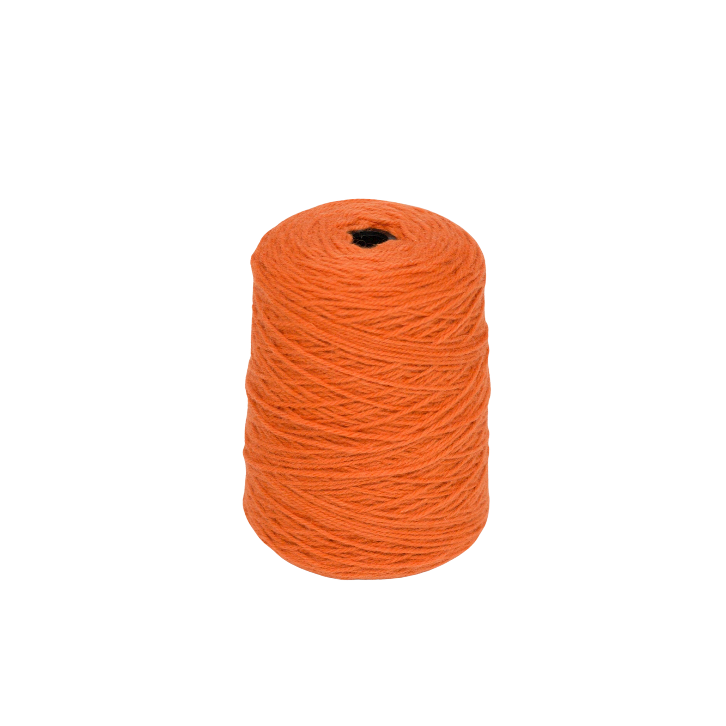 Pumpkin orange 100% Wool Tufting Yarn On Cone (2c13) - Tuftingshop