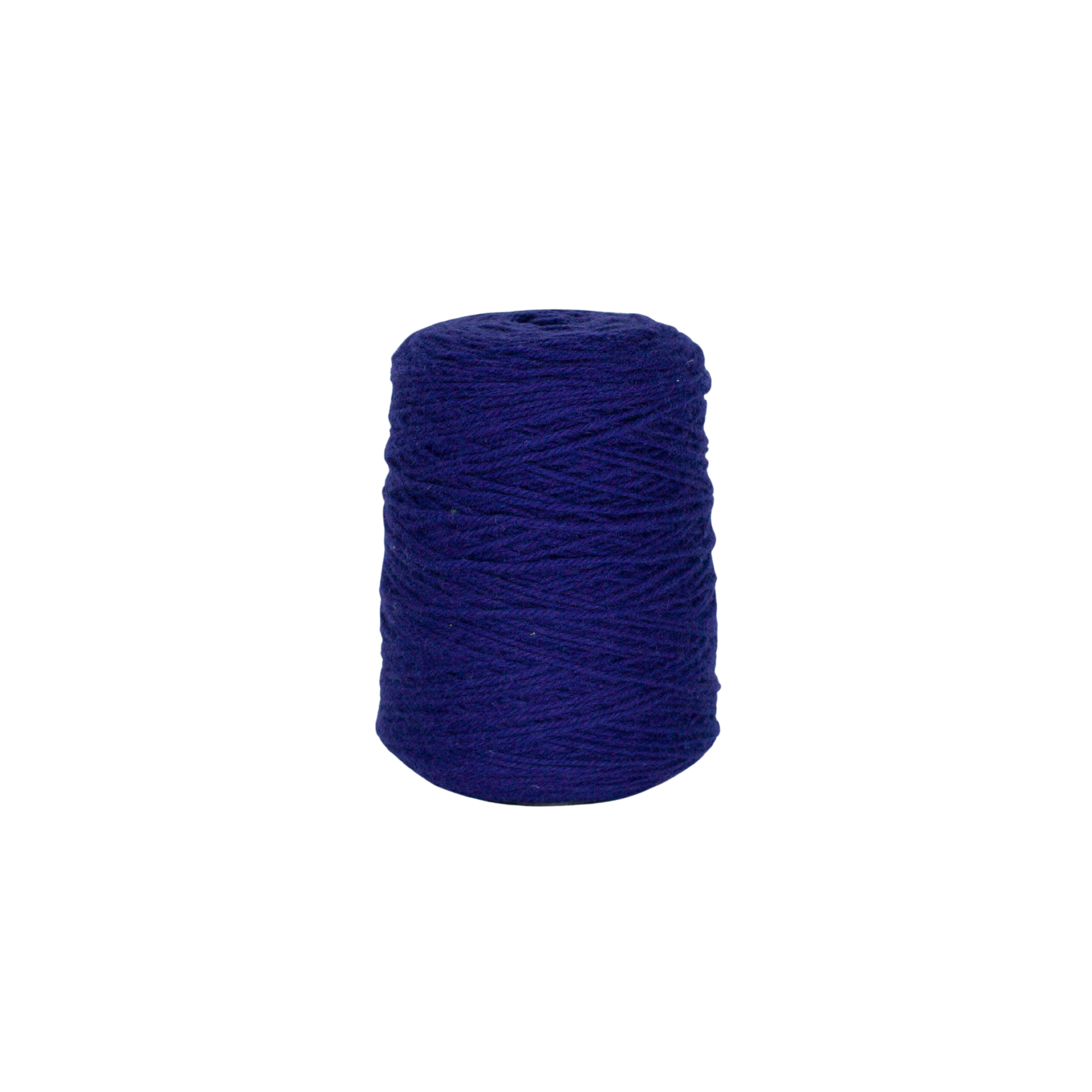 Navy 100% Wool Tufting Yarn On Cone (561) - Tuftingshop