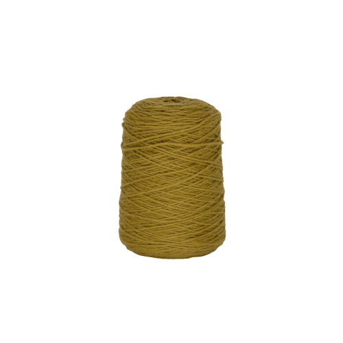 Green olive 100% Wool Tufting Yarn On Cone (403) - Tuftingshop