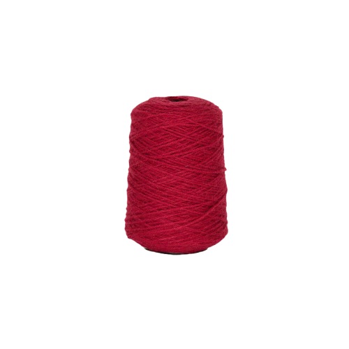 Scarlet red 100% Wool Tufting Yarn On Cone (4A13) - Tuftingshop
