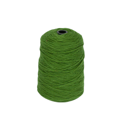 Moss green 100% Wool Tufting Yarn On Cone (1i06) - Tuftingshop