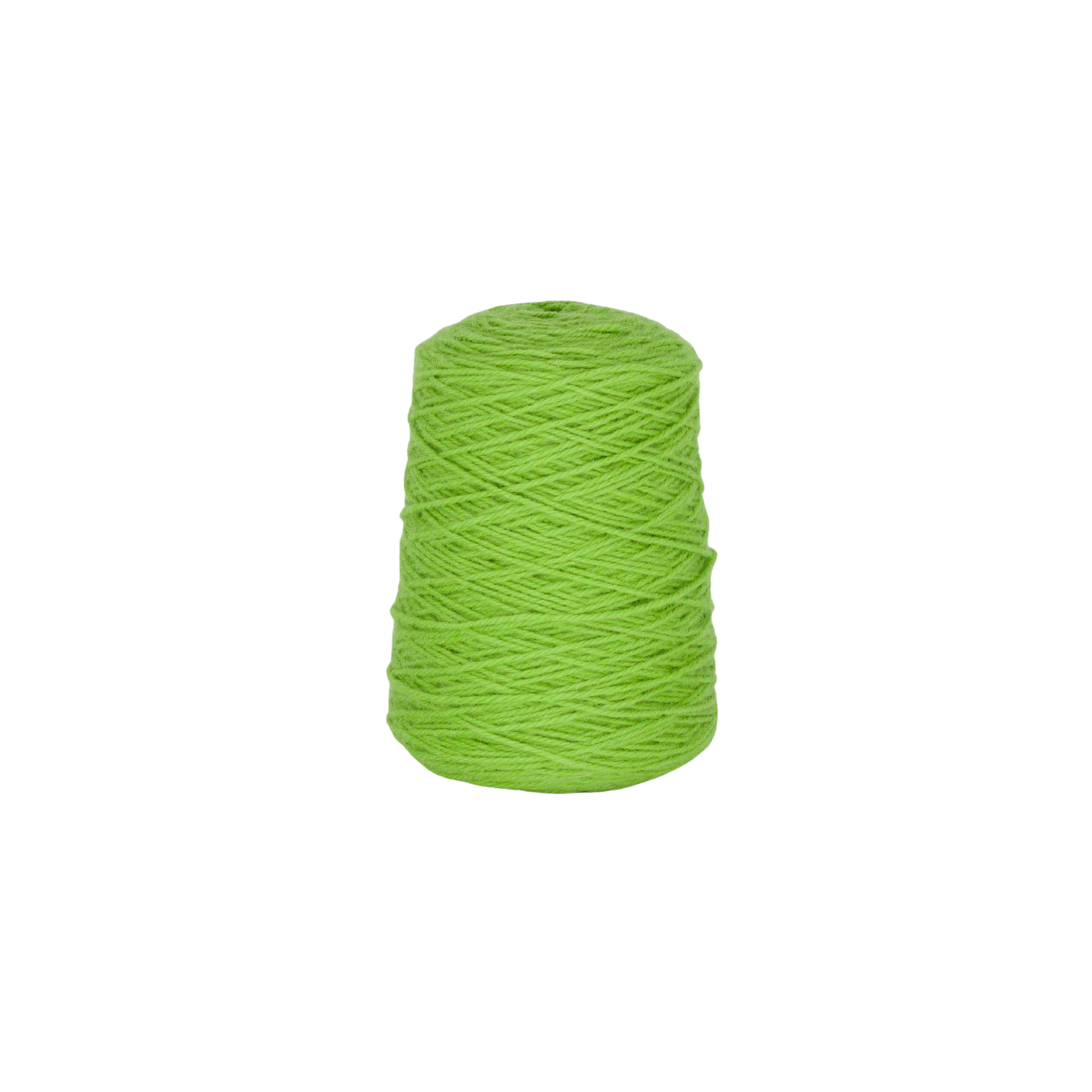 Neon green 100% Wool Tufting Yarn On Cone (802c) - Tuftingshop