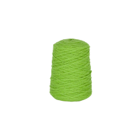 Neon green 100% Wool Tufting Yarn On Cone (802c) - Tuftingshop