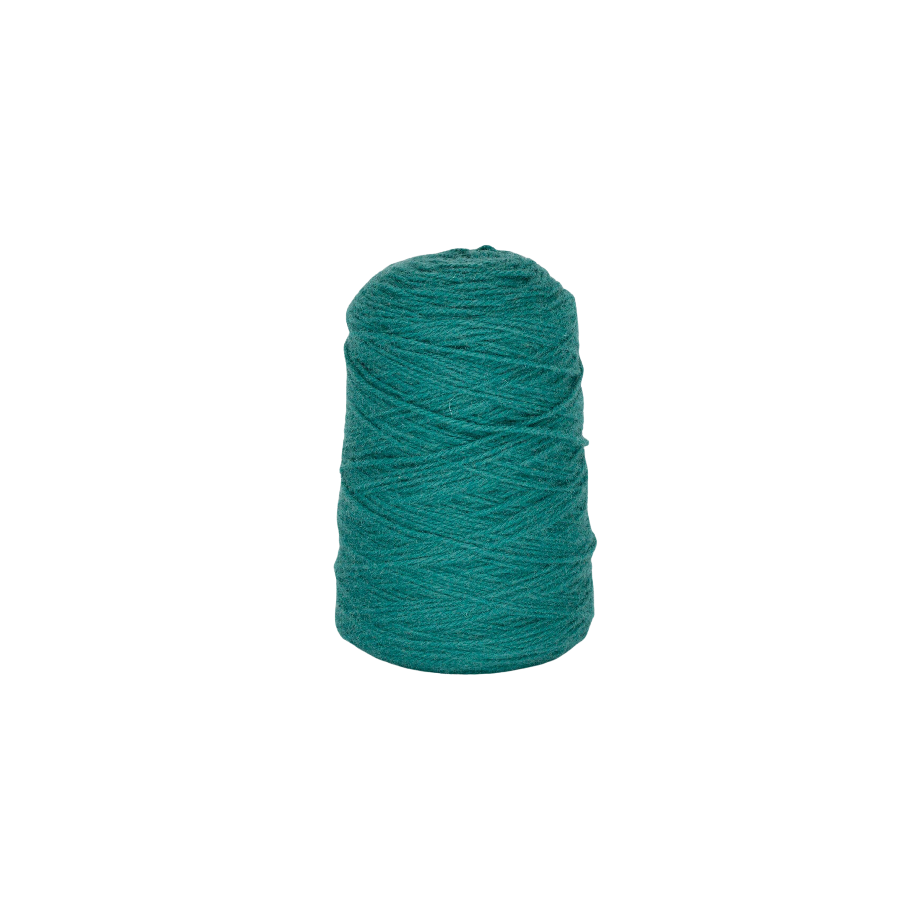 Teal 100% Wool Tufting Yarn On Cone (3A17) - Tuftingshop