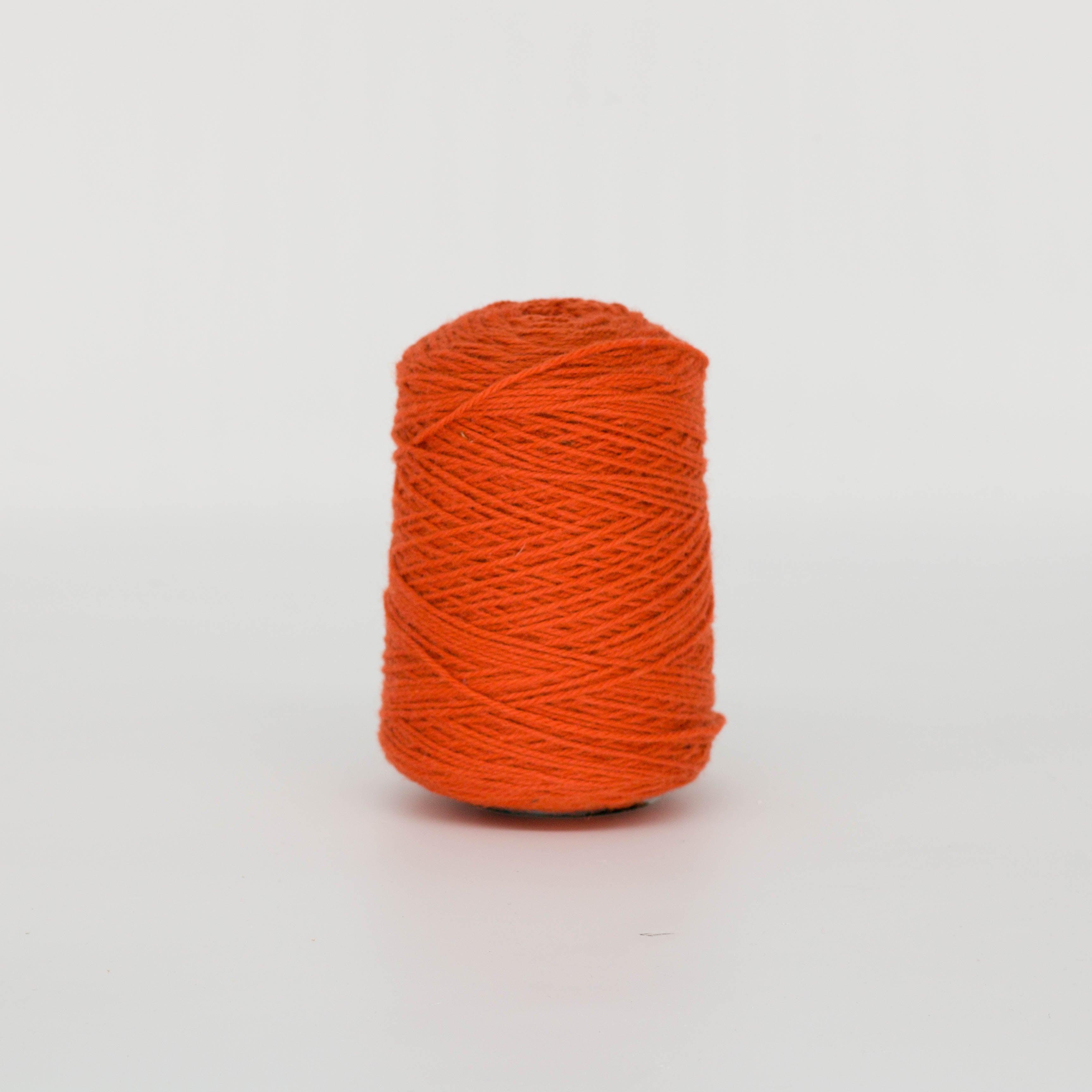 Paprika 100% Wool Rug Yarn On Cones (301) - Tuftingshop