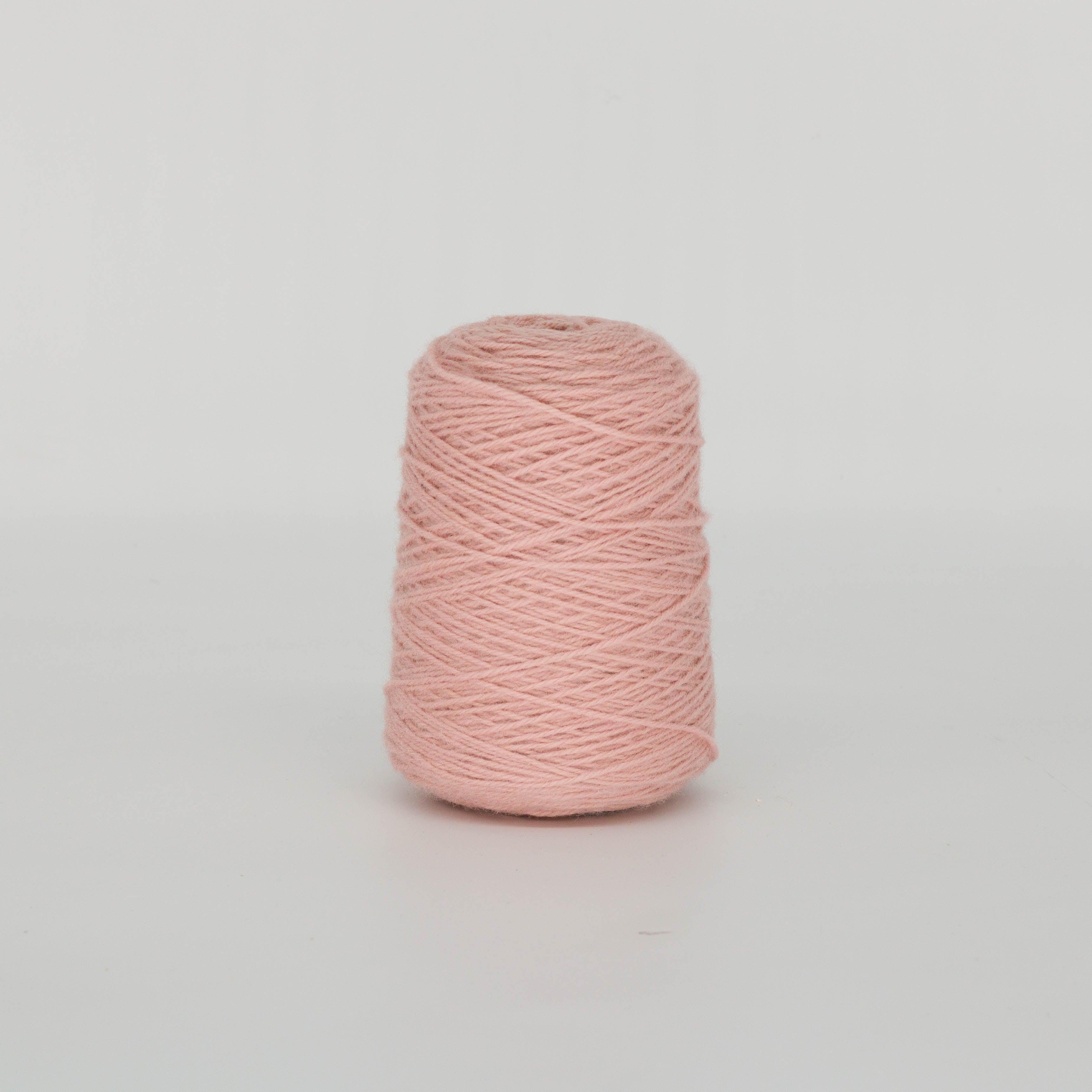 Regina pink 100% Wool Tufting Yarn On Cone (498) - Tuftingshop
