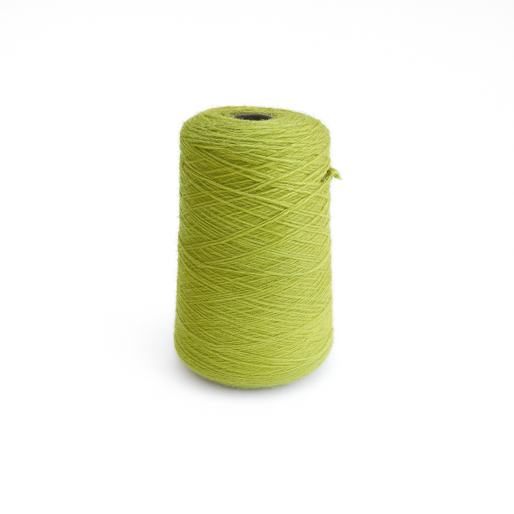Verde maçã 100% Lã Fio de Tufting No Cone (1J08)