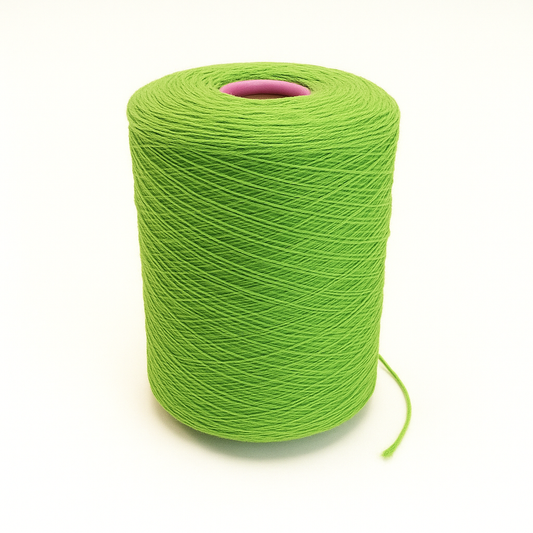 霓虹绿色 () 100% 新西兰羊毛 Tufting Yarn – 3 KG XXL Cone 837/3 Tex