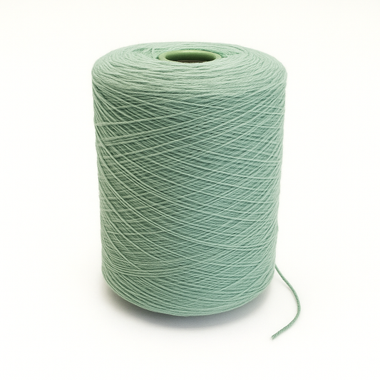 Green Ash () 100% New Zealand Wool Tufting Yarn – 3 KG XXL Cone 837/3 Tex