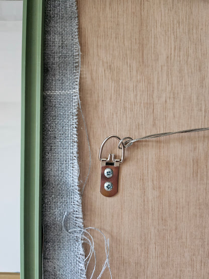 Stahl-Aufhängedraht pro Meter für getuftete Teppiche (knotbar, 45,4 kg Tragfähigkeit)
